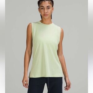 lululemon athletica Light Green Tank Top